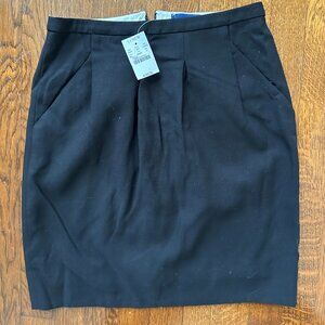 J.Crew Black Suiting Skirt